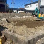 桑名市佛眼院　永代供養墓工事　⑬無縁塚解体